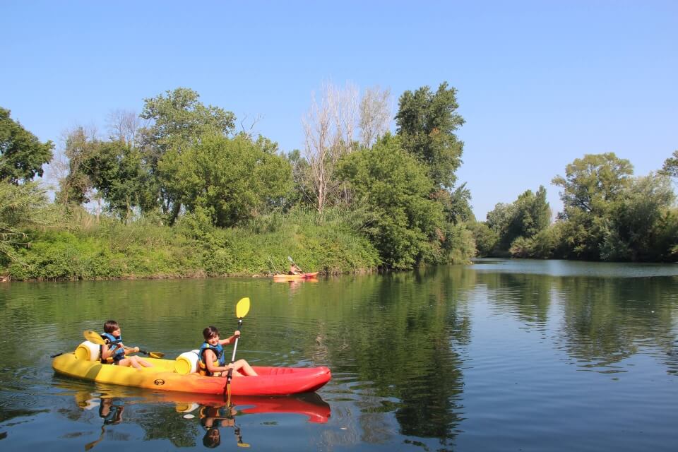 Canoë kayak pour enfants à Fréjus